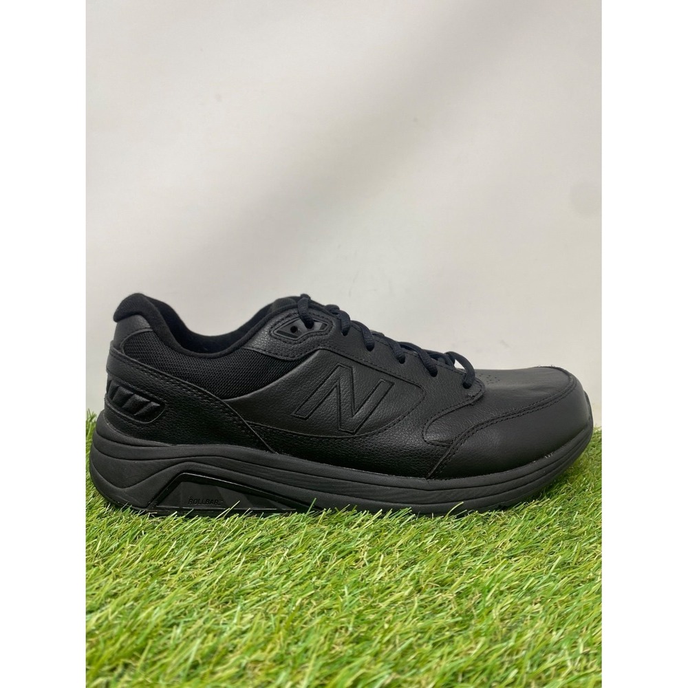 New Balance 928v3 Shoes Men's 13 Black Leather Walking Cushion Orthotic Comfort
